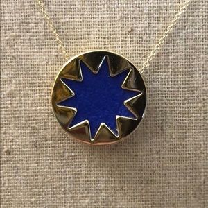 House of Harlow Leather Sunburst Necklace